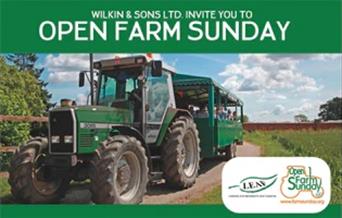 Open Farm Sunday at Wilkin & Sons.