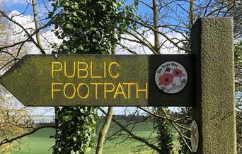 Public Footpath sign