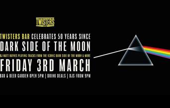 Twisters Celebrates 50 years of Dark Side of the Moon