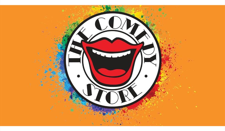 The Comedy Store logo with a smiley face