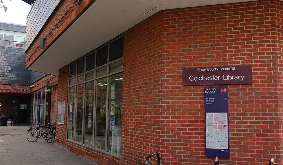exterior of Colchester Library