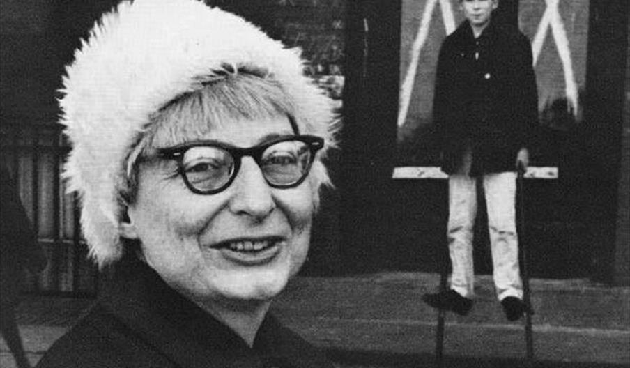 A picture of Jane Jacobs.