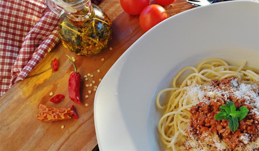 Mamma Mia Spaghetti dish