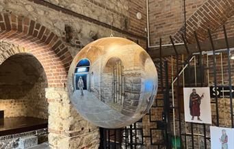 Will Teather's Globe in Colchester Castle