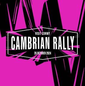 Visit Conwy Cambrian Rally 2024