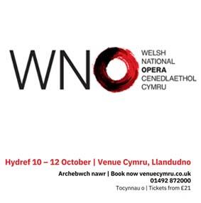 Opera Cenedlaethol Cymru yn Venue Cymru