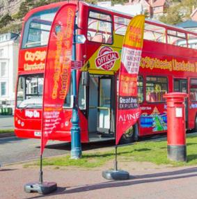 Taith Citysightseeing Llandudno a Conwy|