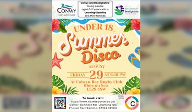 Under 18's Summer Disco - Hawaiian Theme
