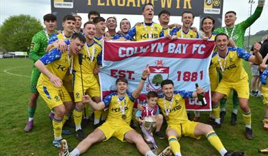 Colwyn Bay FC v Stockport Town