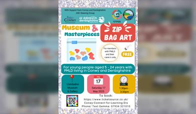 Museum & Masterpieces - PMLD Session - Zip Bag Art