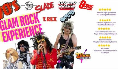 Glam Rock at the Motorsport Lounge