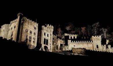 Torchlight Night Tour at Gwrych Castle