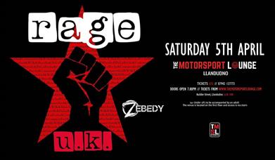 Rage UK with Zebedy at The Motorsport Lounge, Llandudno