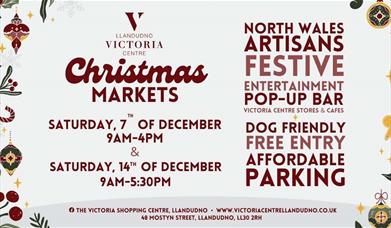 Victoria Centre Christmas Market, Llandudno