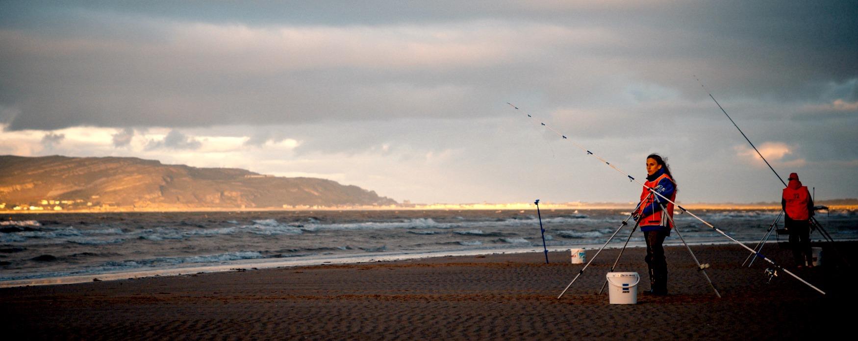 Winter Beach Fishing In Wales - Fishing in Wales