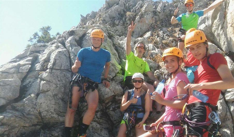 Rock climbers