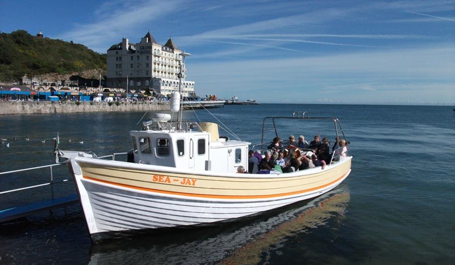 Sea-Jay boat trip at Llandudno