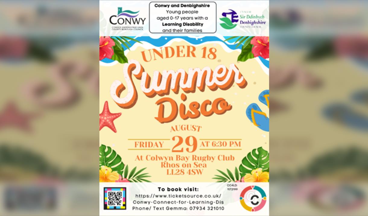 Under 18's Summer Disco - Hawaiian Theme