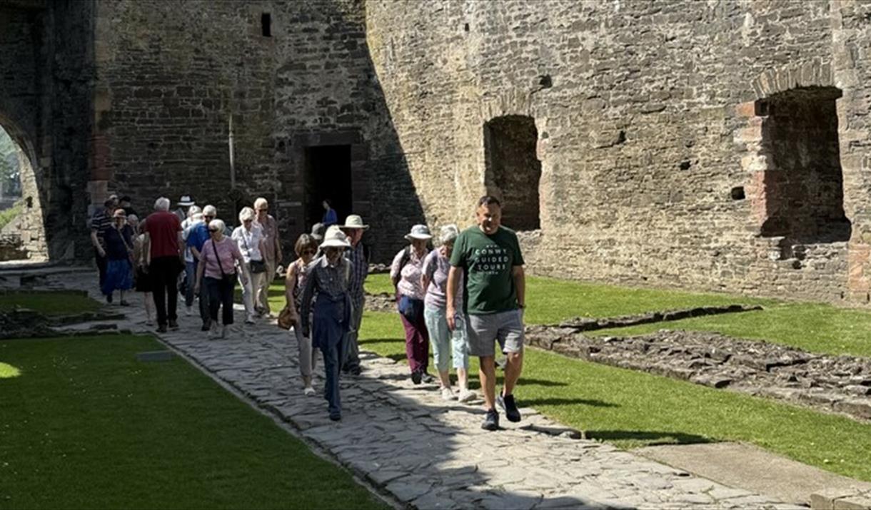 Guided Tour of Conwy Castle (Castle Entrance Fee Not Included)