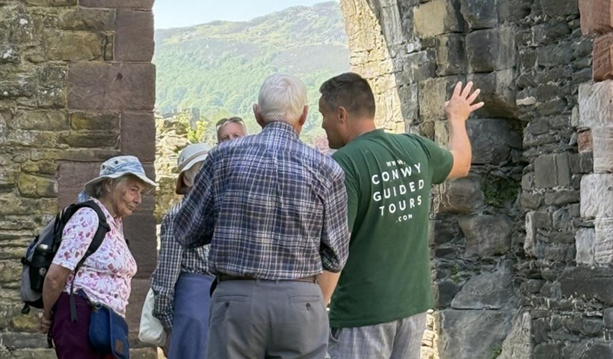 Guided Tour of Conwy Castle (castle entrance fee not included)