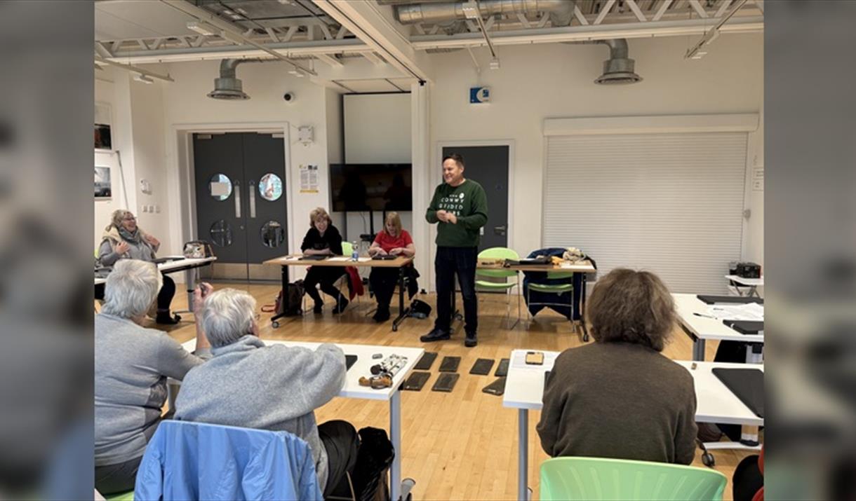Brass Rubbing in Conwy