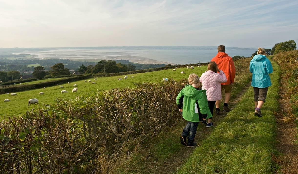 Family walk Llanfairfechan