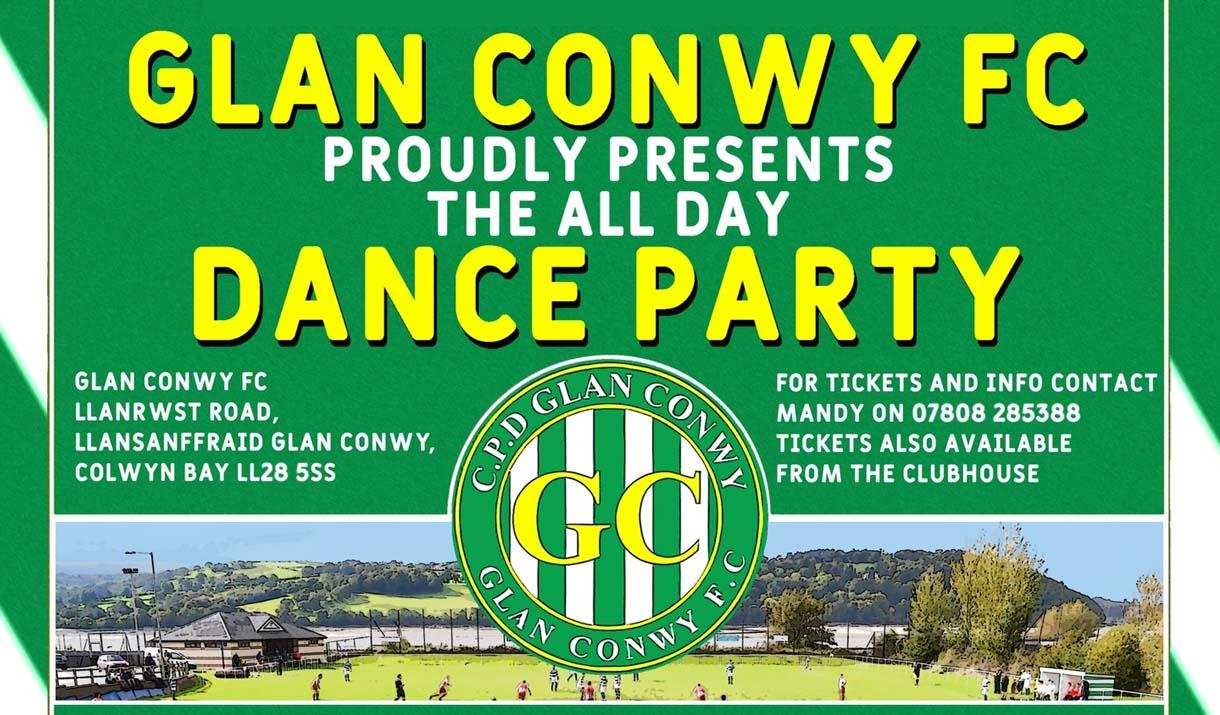 Glan Conwy FC All Day Dance Party