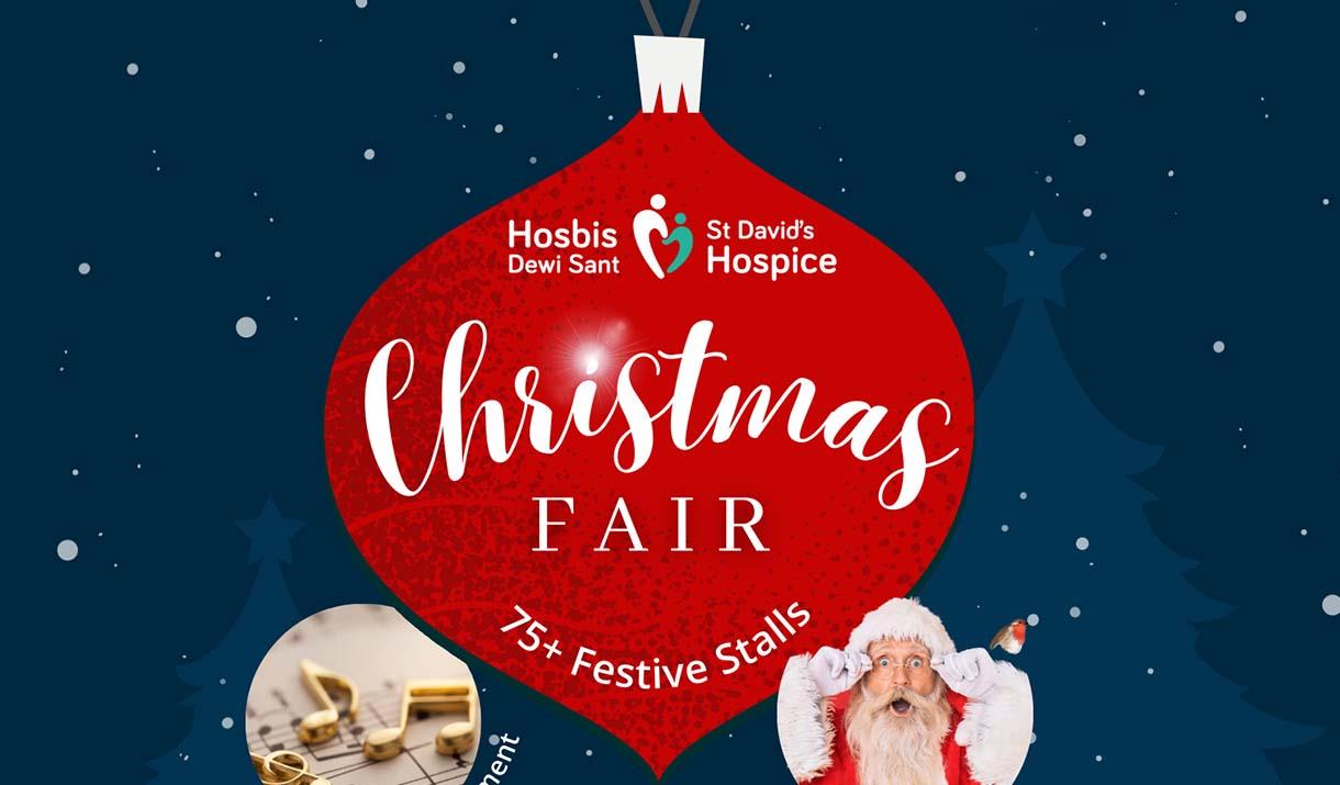 St David's Hospice Christmas Fair 2024 at Venue Cymru