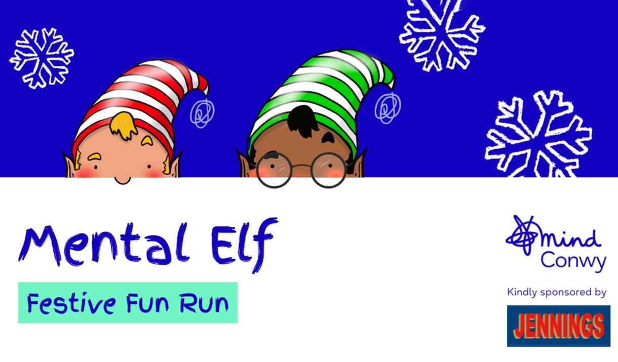 Mental Elf Festive Fun Run 2024, Colwyn Bay