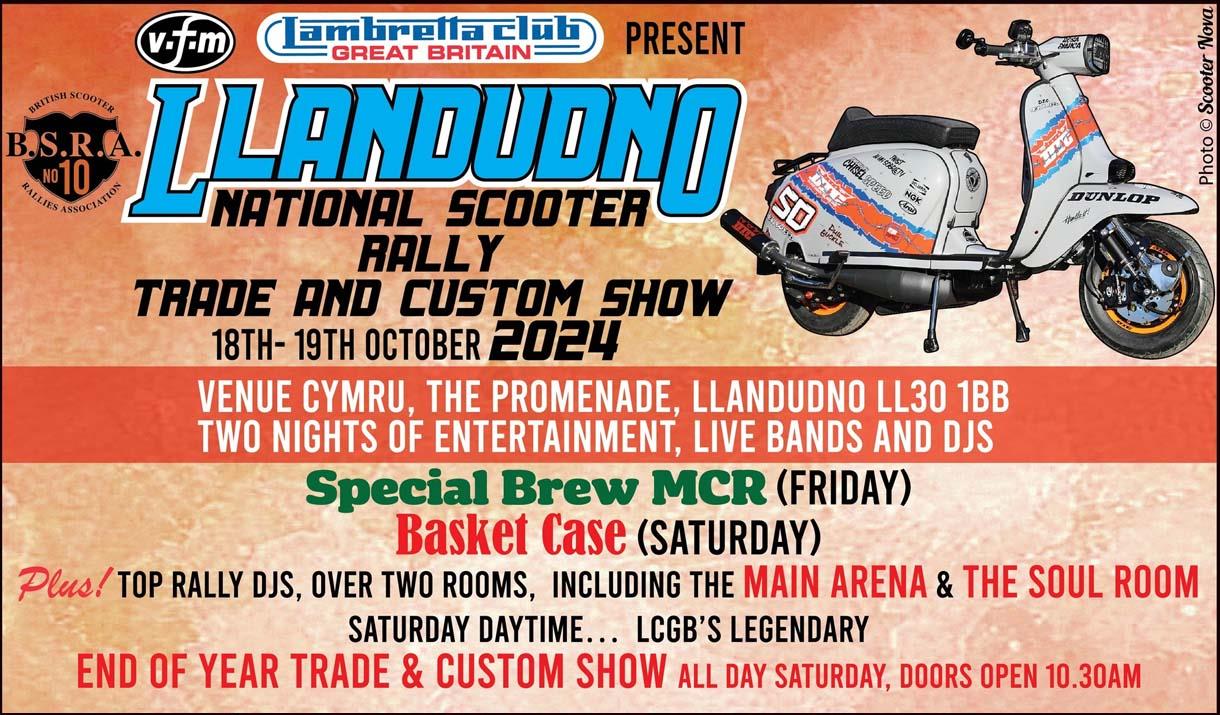 National Scooter Rally 2024, Llandudno