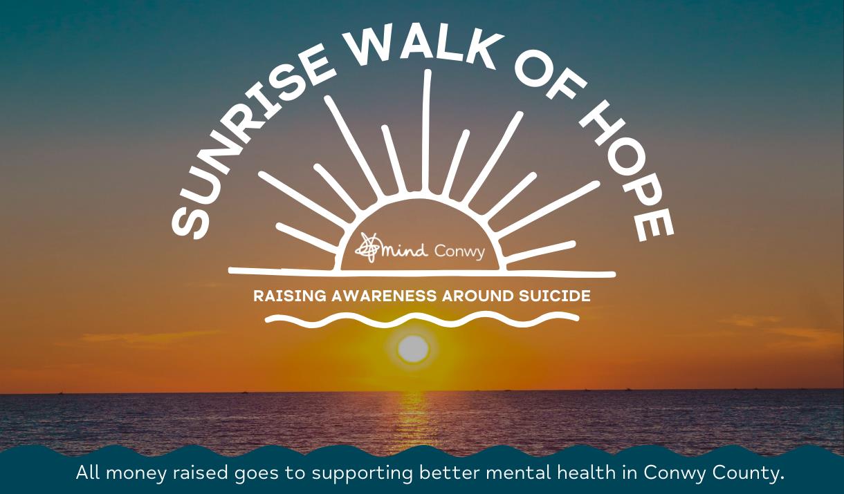 Sunrise Walk of Hope from Colwyn Bay Pier