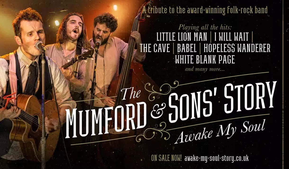 Awake My Soul - The Mumford & Sons Story at Theatr Colwyn