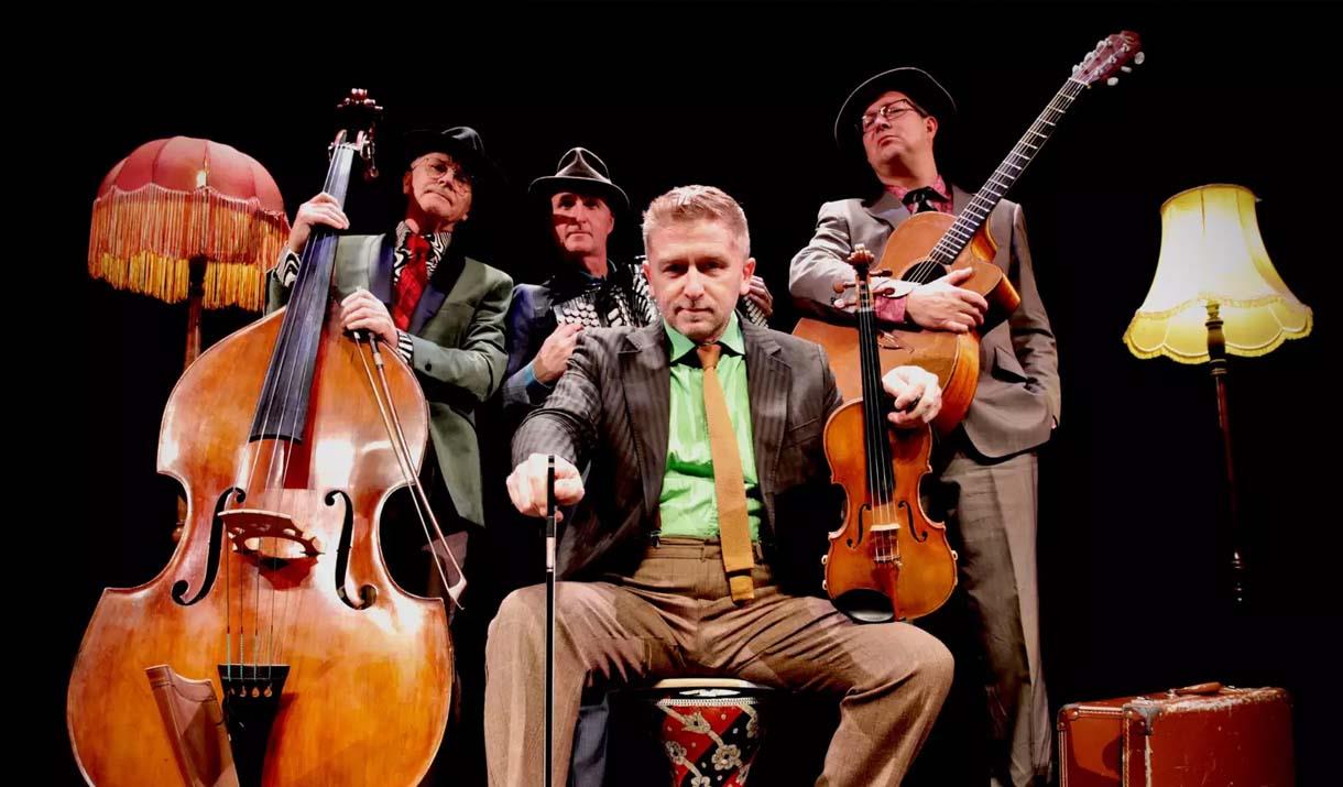 Budapest Café Orchestra yn Theatr Colwyn