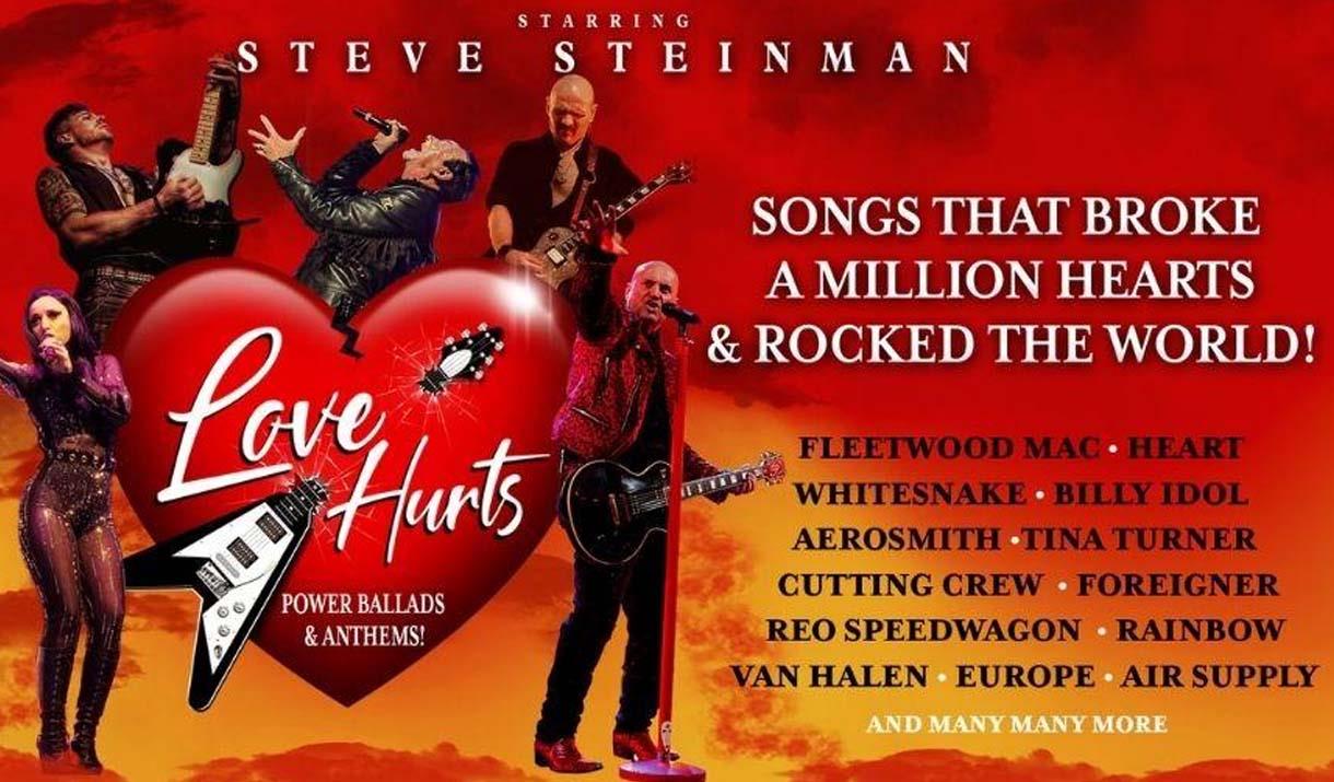 Love Hurts - Power Ballads and Anthems at Venue Cymru