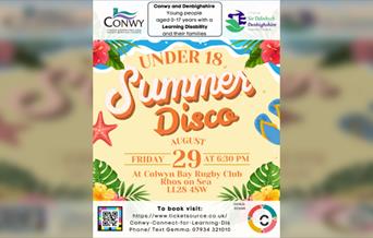 Under 18's Summer Disco - Hawaiian Theme