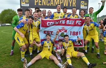 Colwyn Bay FC v Stockport Town