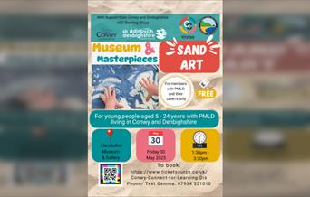 Museum & Masterpieces - PMLD Session - Sand Art