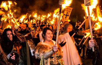 Conwy Medieval Torch Lit Parade