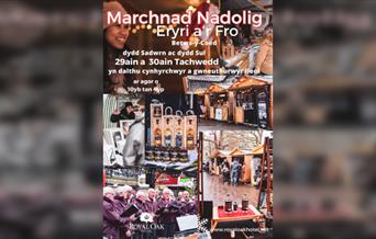 Farchnad Nadolig Eryri ar Fro