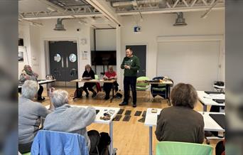 Brass Rubbing in Conwy