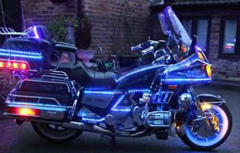 Llandudno Goldwing Light Parade