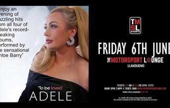 To Be Loved - A Tribute to Adele at The Motorsport Lounge, Llandudno