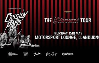 Cassidy Paris at The Motorsport Lounge, Llandudno