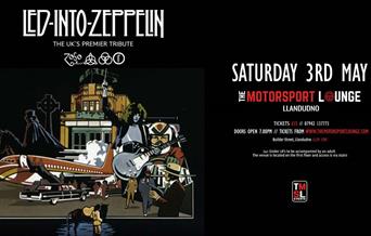 Led into Zeppelin and Jamie Porter Band at The Motorsport Lounge, Llandudno