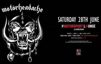 Motörheadache - A Tribute to Lemmy at The Motorsport Lounge, Llandudno