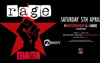 Rage UK with Zebedy at The Motorsport Lounge, Llandudno