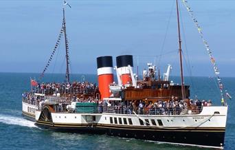 Teithiau Waverley o Bier Llandudno