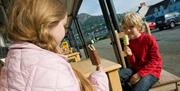 Time for an ice cream, Llanfairfechan beach cafe