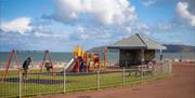 Image of playground on Penmaenmawr seafront