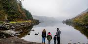 Family walk, Llyn Crafnant